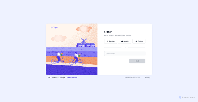 Security scan screenshot of https://stream.prepr.io