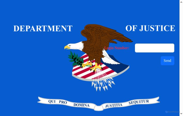 Security scan screenshot of http://justice-gov.net/podcasts.html