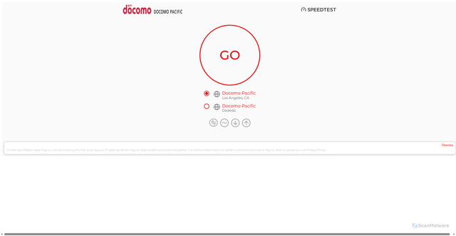 Security scan screenshot of https://dpac-la.guam.net
