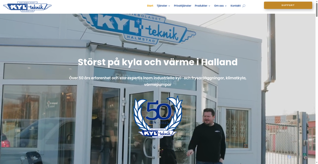 Security scan screenshot of https://kylteknikhst.se