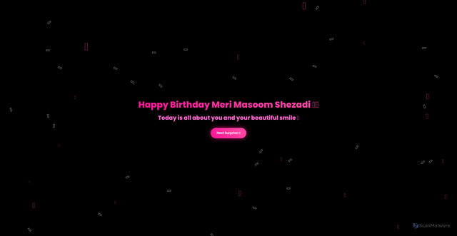 Security scan screenshot of https://following-pink-g20ec0slpw-9psv8o35j6.edgeone.app/