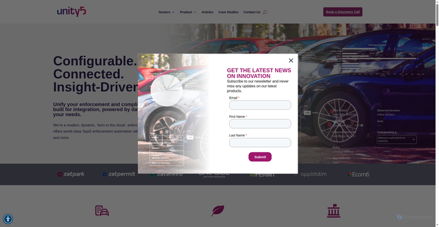 Security scan screenshot of https://zatpermit.com