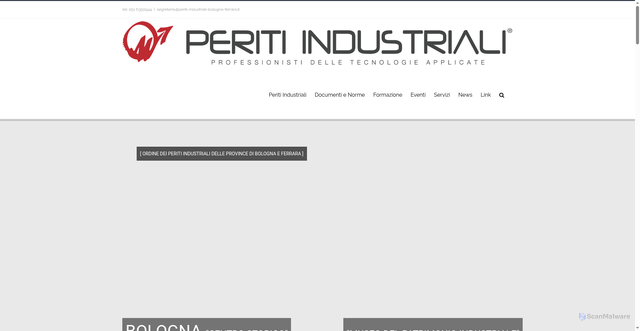 Security scan screenshot of https://www.perindbo.org/
