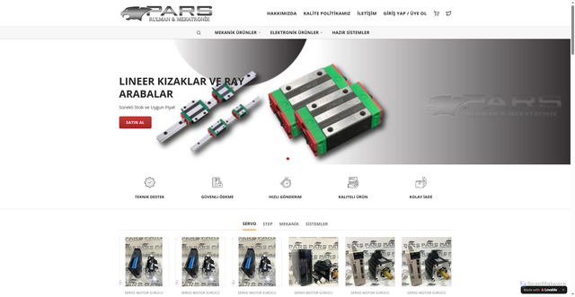 Security scan screenshot of https://www.parsrulman.com