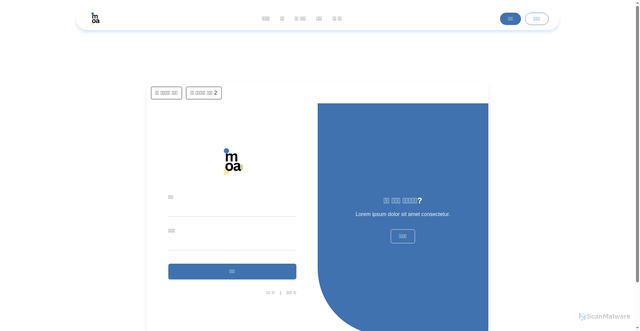 Security scan screenshot of https://mo-a.site/