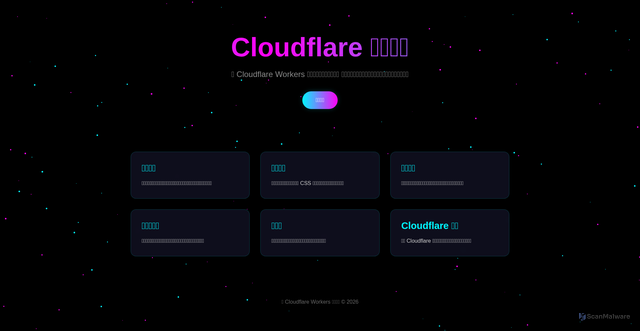 Security scan screenshot of https://cfuxiu.pages.dev/