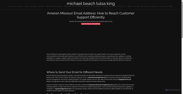 Security scan screenshot of https://nusadailyflow-dp6yx06lx38j.edgeone.app/ameren-missouri-email-address.html