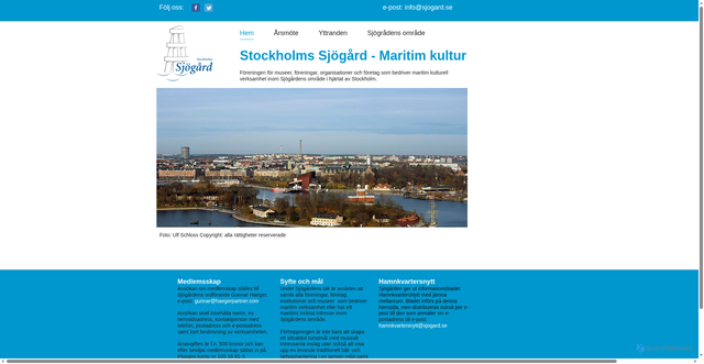 Security scan screenshot of https://sjogard.se