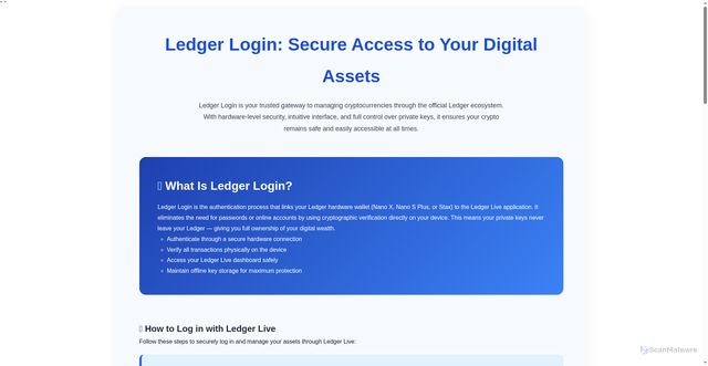 Security scan screenshot of http://leddgir-logn.pages.dev/