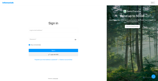 Security scan screenshot of https://api.kdrive.infomaniak.com
