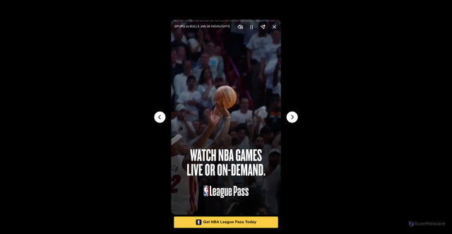 Security scan screenshot of https://stories.nba.com/4b26a756-426b-6457-4451-3a17298b78a5