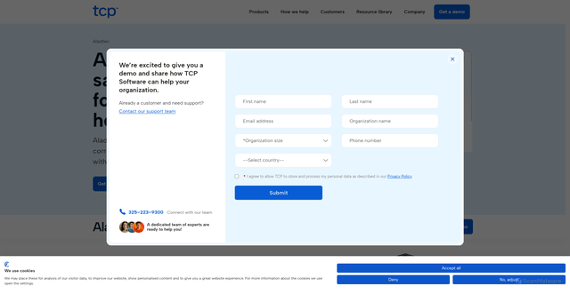 Security scan screenshot of https://secure17.aladtec.com