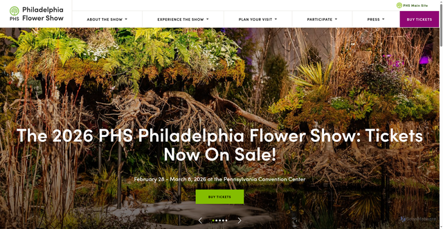 Security scan screenshot of https://phsonline.org/the-flower-show