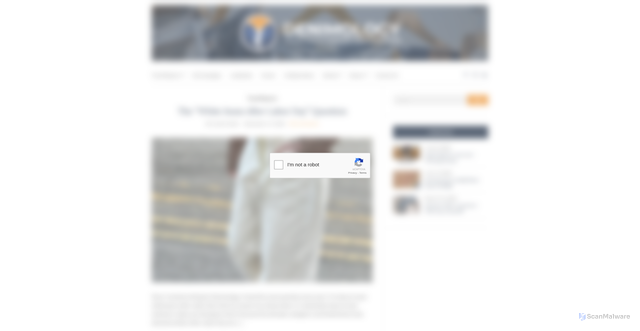 Security scan screenshot of https://denimology.azurewebsites.net