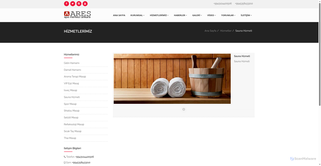 Security scan screenshot of https://pelivoraxenum.shop/hizmet-sauna-hizmeti-61.html