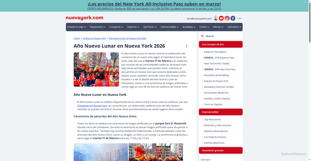 Security scan screenshot of https://www.nuevayork.com/ano-nuevo-lunar-en-nueva-york/