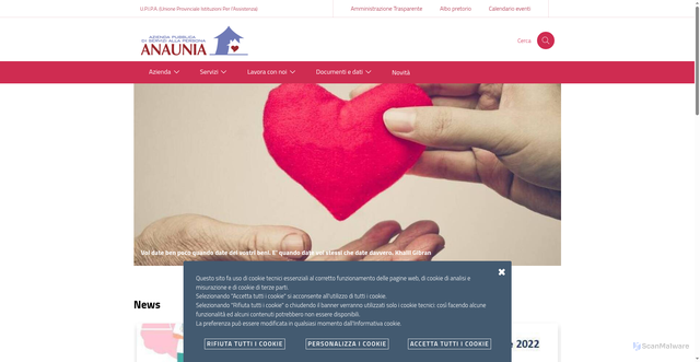 Security scan screenshot of https://www.apsptaio.org/