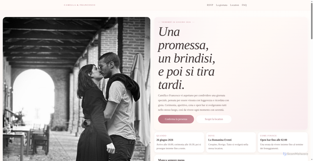 Security scan screenshot of http://rsvp-6bi.pages.dev/