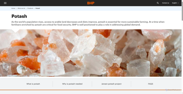 Security scan screenshot of https://www.bhp.com/what-we-do/products/potash