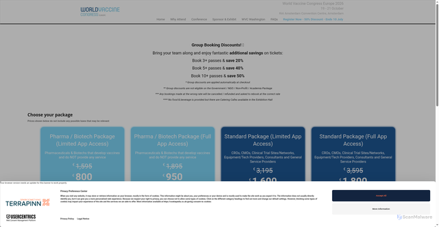 Security scan screenshot of https://click.tp2.terrapinn.com/?qs=ABB7InYiOjEsImQiOjQ5MzJ9ADMAAAAAAICufI80KtkJ7Sz3V2S88iZVvMbhWsULDbNP4ouxcZLUsp9XIs_xpNIrV9drEwZ_tU1mJ0o6cP6R1F5ZB9YoMyS40PKdhuft7ZyA4f6zi41w5D8W