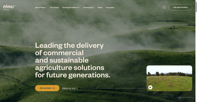 Security scan screenshot of https://www.pamunewzealand.com