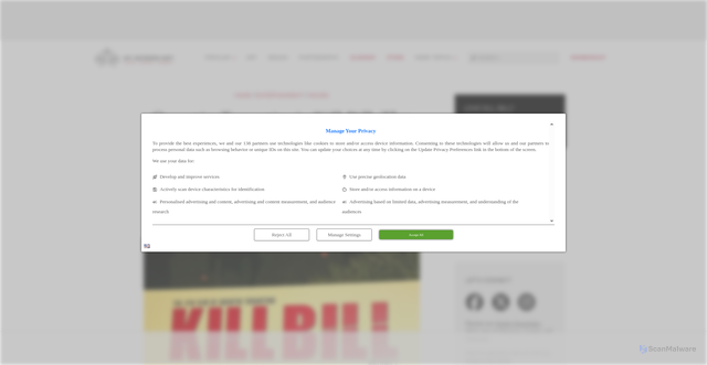 Security scan screenshot of https://mymodernmet.com/kill-bill-the-whole-bloody-affair/