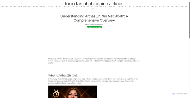 Security scan screenshot of https://yixunhuipiaositus-dp0r85vn8xgr.edgeone.app/arthas-zhi-xin-net-worth.html