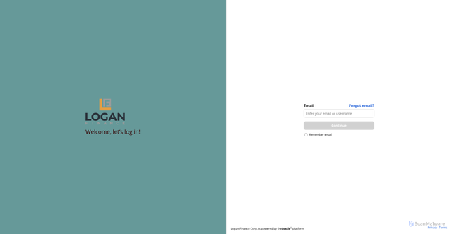 Security scan screenshot of https://loganfinancecoro.jostle.us