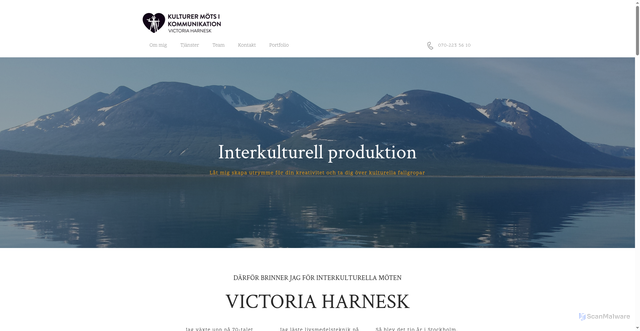 Security scan screenshot of https://vhjojk.se