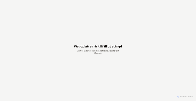 Security scan screenshot of https://hygieno.se