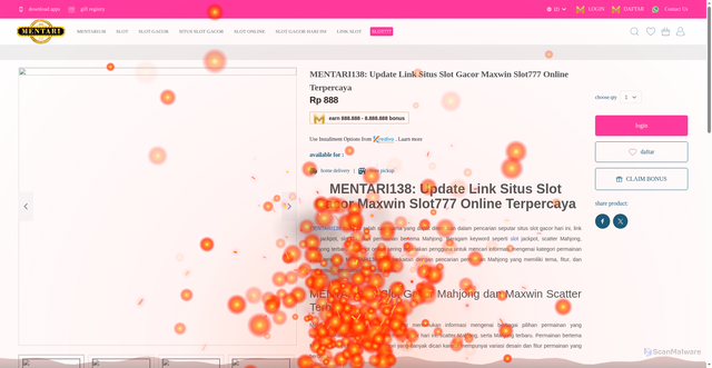 Security scan screenshot of https://valldaturen.se