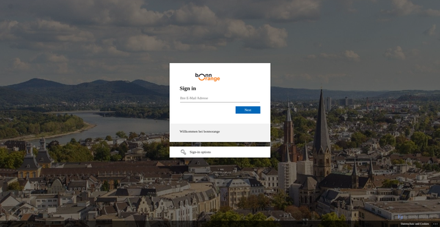 Security scan screenshot of https://bonnorange-my.sharepoint.com