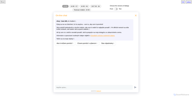 Security scan screenshot of https://wilsondo.bot.coworkers.ai