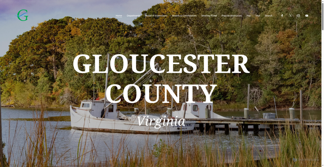 Security scan screenshot of https://gloucesterva.gov/