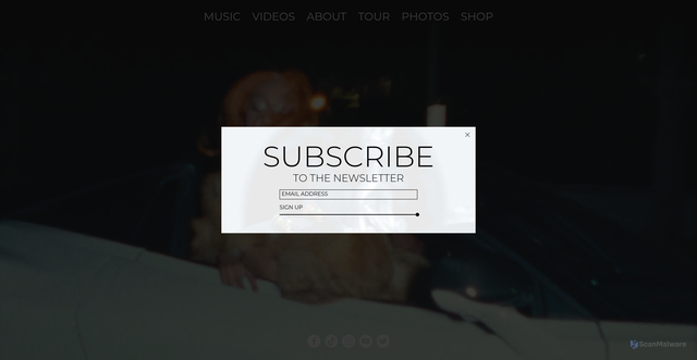 Security scan screenshot of https://www.officialbia.com/