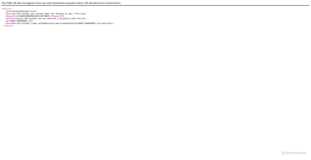 Security scan screenshot of v1-l3.bangcdn.net