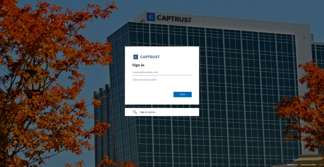 Security scan screenshot of https://captrust.myabsorb.com