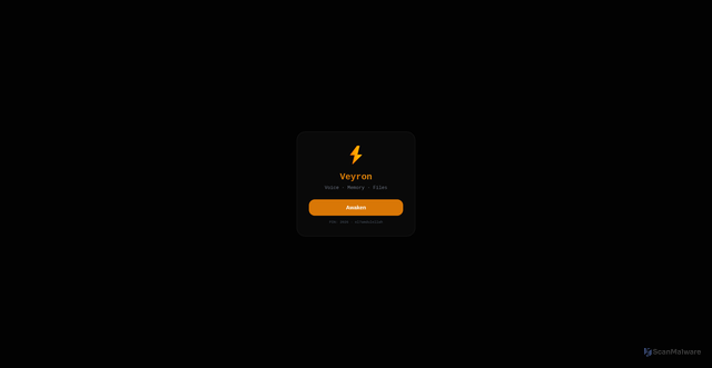 Security scan screenshot of https://veyronchat-jrv24wgxtx.edgeone.app/