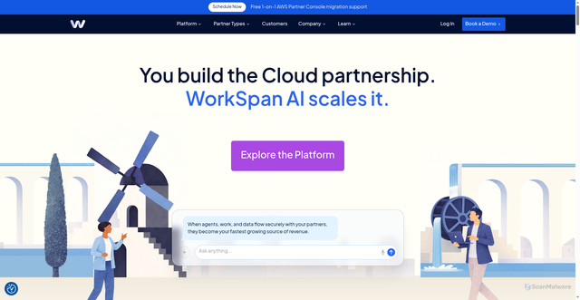 Security scan screenshot of https://workspan.com