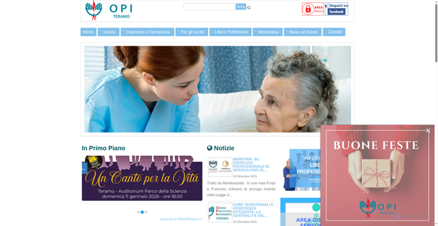Security scan screenshot of https://www.opiteramo.it/