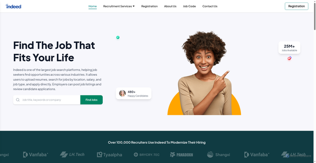 Security scan screenshot of https://indeedplanet.com/