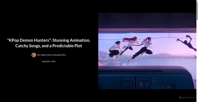 Security scan screenshot of https://www.rubiconline.com/kpop-demon-hunters-stunning-animation-catchy-songs-and-a-predictable-plot/