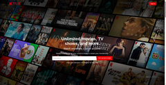 Screenshot of uzflix.netlify.app