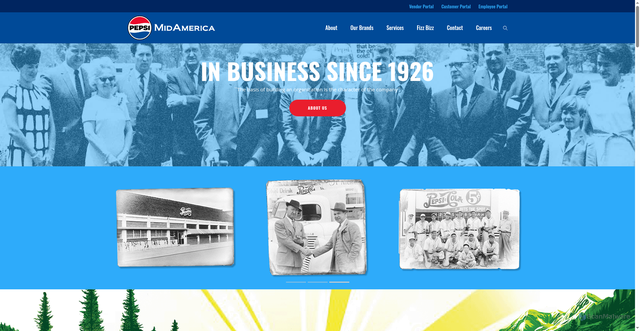 Security scan screenshot of https://pepsimidamerica.com/