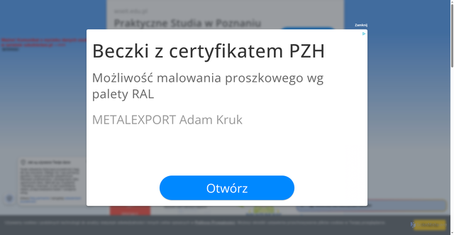 Security scan screenshot of https://szkolnictwo.pl