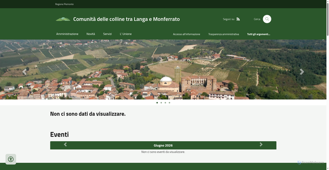 Security scan screenshot of https://www.langamonferrato.it