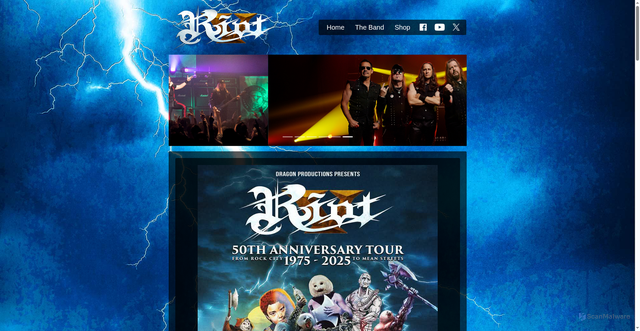 Security scan screenshot of https://www.areyoureadytoriot.com/