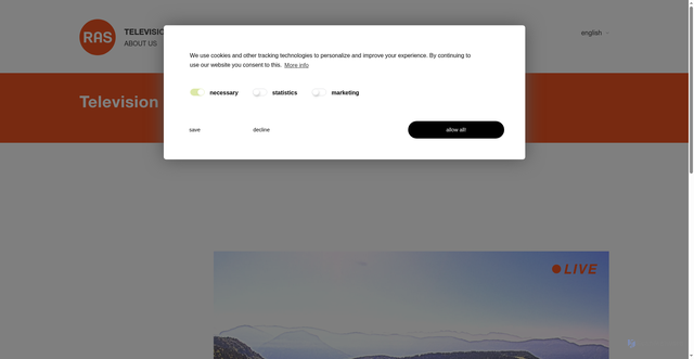 Security scan screenshot of https://www.ras.bz.it