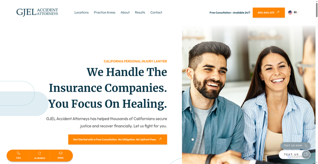 Security scan screenshot of https://www.gjel.com/