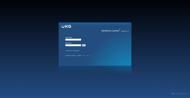 Security scan screenshot of https://omnihotels.kronos.net